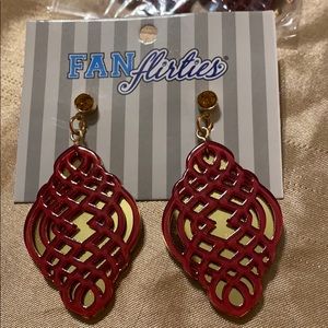 Fan Flirties earrings
